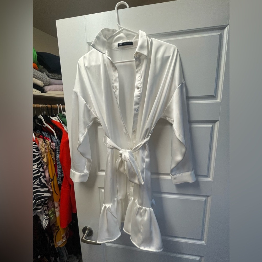 ZARA CETIM DRESS